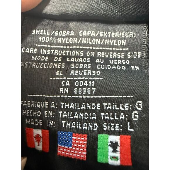 Vintage Y2K Adidas Wide Leg Black White 3 Stripe Trackpants Men's Sz L See Notes - Picture 11 of 12